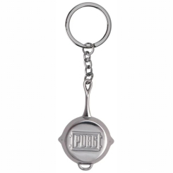 Брелоки - Брелок Jinx PUBG Frying pan keychain N/A Chrome (JINX-8906) Брелоки - Брелок Jinx PUBG Frying pan keychain N/A Chrome (JINX-8906)