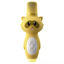 Микрофоны - Детский микрофон Remzona Mikaro Wild желтый (KM-03YW)