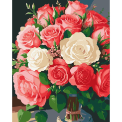 Товары для рисования - Картина по номерам Art Craft Цветы любви 40 х 50 см (13088-AC)