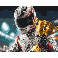 Товари для малювання - Картина за номерами Brushme Шлях чемпіона (BS54519)