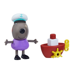 Фигурки персонажей - Игровая фигурка Peppa Pig Веселые друзья Дэнни с корабликом (F3759)