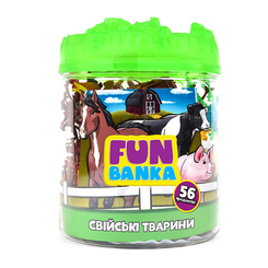 Фігурки тварин - Ігровий набір Fun Banka Свійські тварини (320062-UA)