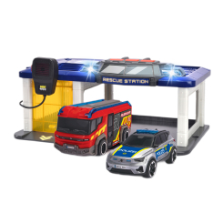Транспорт і спецтехніка - Ігровий набір Dickie Toys Рятувальна станція (3716026)