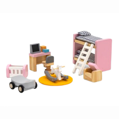 Меблі та будиночки - Меблі для ляльок PolarB Дитяча кімната (44036) Меблі та будиночки - Меблі для ляльок PolarB Дитяча кімната (44036)