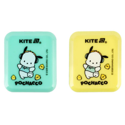 Канцтовары - Точилка Kite Pochacco с контейнером прямоугольная в ассортименте (PC26-116)
