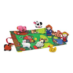 Развивающие коврики - Развивающий коврик K’S Kids 3D Ферма с животными (KA10743-GB)