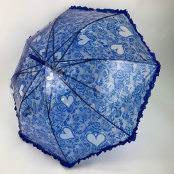 Зонты и дождевики - Детский зонтик-трость SL Синий (18102-2)