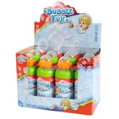 Мыльные пузыри - Мыльные пузыри Bubble fun Simba 3 вида 200 мл (7286068)