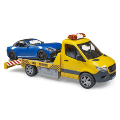 Транспорт і спецтехніка - Автомодель MB Sprinter Евакуатор з родстером (02675)