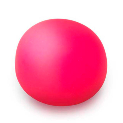 Антистрес іграшки - М'ячик-антистрес Tobar Скранчемс неоновий рожевий (38438/1)