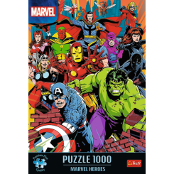 Пазлы - Пазл Trefl Marvel Герои Марвел 1000 элементов (10881)