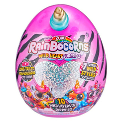 Мягкие животные - Мягкая игрушка-сюрприз Rainbocorns Wild heart Реинбокорн-B S3 (9215B)