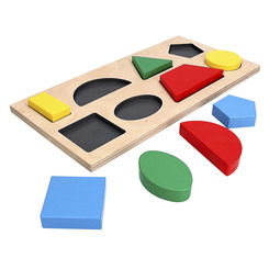 Розвивальні іграшки - Дидактична рамка-вкладиш 8 фігур (А327)