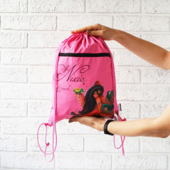 Рюкзаки та сумки - Рюкзак-сумка для одягу та взуття 4Profi "Nixie" 43х33 Рожевий 46136 (000003484)