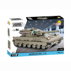 Конструктори з унікальними деталями - Конструктор Cobi Танк Меркава Mk 1 825 деталей (COBI-2621) Конструктори з унікальними деталями - Конструктор Cobi Танк Меркава Mk 1 825 деталей (COBI-2621)