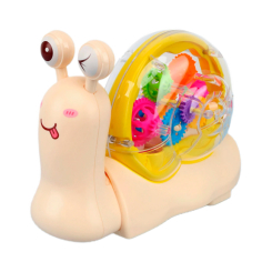 Развивающие игрушки - Музыкальная игрушка Shantou Jinxing Улитка бежевая (CL201/1)