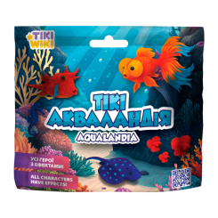 Антистресс игрушки - ​Стретч-игрушка Tiki Wiki Акваландия сюрприз (SQ001)