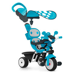 Велосипеди - Дитячий велосипед Smoby Комфорт блакитний металевий (740601)