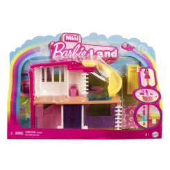 Мебель и домики - Набор-сюрприз Barbie Mini BarbieLand Минидомик белый с розовым (HYF44/3)