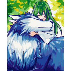 Товари для малювання - Картина за номерами Art Craft Енкіду з вовком 40 х 50 см (10357-AC)