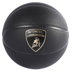 Спортивные активные игры - Баскетбольный мяч Lamborghini р 7 черный (6941089855447)