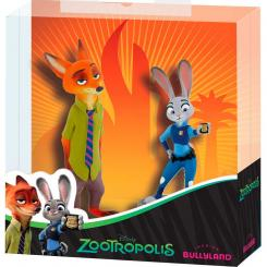 Фигурки персонажей - Игровые фигурки Зверополис Ник Уальд и Джуди Хоппс BULLYLAND (13161)