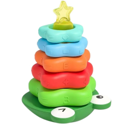 Розвивальні іграшки - Пірамідка Beiens Жабеня (HLX213A)