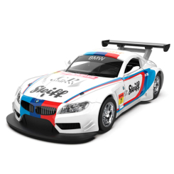 Транспорт і спецтехніка - Автомодель TechnoDrive BMW Z4 GT3 білий (250255)