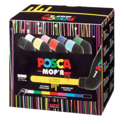 Канцтовары - ​Набор маркеров UNI Posca 8 шт (PCM-22/8C)