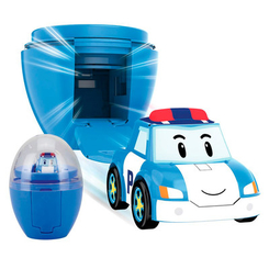 Фігурки персонажів - Маленька машинка Полі в яйці Robocar Poli Полі 2.8 см (83289)