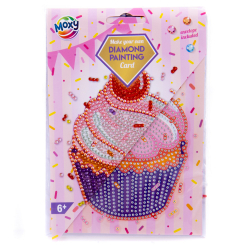 Мозаика - Набор для творчества Grafix Алмазная открытка Кекс (260024_2) Мозаика - Набор для творчества Grafix Алмазная открытка Кекс (260024_2)