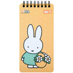 Блокноты - Блокнот Yes Miffy Flowers в клетку (152204)