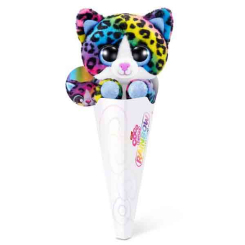 М'які тварини - М'яка іграшка Zuru Coco Cones Rainbow Різнокольоровий котик (9631SQ1/6)