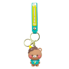 Брелоки - Брелок Bibi Toys Ведмедик блакитний (761636BT)