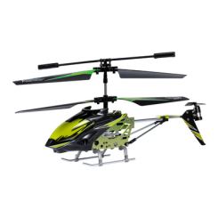 Радиоуправляемые модели - Игрушечный вертолет WL Toys с автопилотом зеленый (WL-S929g)