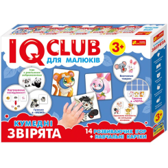 Настільні ігри - Навчальні пазли Ranok Creative Забавні тваринки. IQ-club для малюків (У) (13203008)
