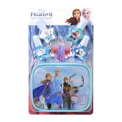 Косметика і зачіски - Набір лаків для нігтів Markwins Frozen Холодне серце 2 із футляром (1599006E)