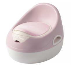 Товары по уходу - Горшок детский Bestbaby AH-855 Pink + White с мягкими удобным сиденьем (6709-69042a)