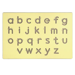 Развивающие игрушки - Деревянная доска Viga Toys Написание строчных букв (50858)