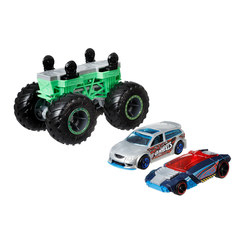 Автомодели - Набор машинок Hot Wheels Monster trucks Создатель монстров голубая и серая 1:64 (GWW13/GWW15)