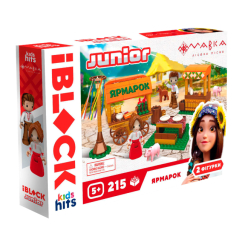 Конструкторы с уникальными деталями - Конструктор IBLOCK Junior Mavka Ярмарка (PL-921-522)