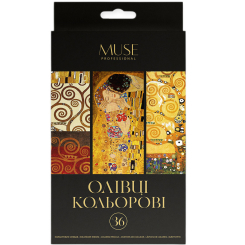 Канцтовары - Карандаши MUSE Трехгранные 36 цветов (107M-36) Канцтовары - Карандаши MUSE Трехгранные 36 цветов (107M-36)