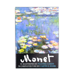 Настільні ігри - Сувенірні гральні карти Piatnik Monet (9001890148910)