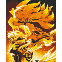 Товари для малювання - Картина за номерами Art Craft Наруто Перевтілення 38 х 50 см (10237-AC)
