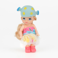 Куклы - Мини кукла Конфетка DONGHUANG DH2210B Голубой (6952004139863)