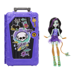 Куклы - Набор-сюрприз Monster High Кошмарные каникулы Ужас какие секреты Джинафаер (JDR52)