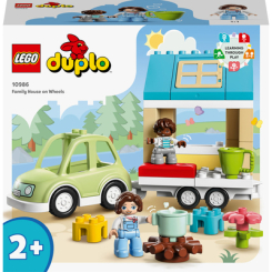 Конструкторы LEGO - Конструктор LEGO DUPLO Семейный домик на колесах (10986)