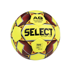 Спортивные активные игры - Мяч футбольный Select Flash Turf (IMS) желтый/красный Уни 5 (057502-013-5)