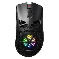 Клавиатура и мыши - Мышка GamePro Genesis Spider Wireless/Bluetooth/USB PixArt PAW3311 Sensor Black (GM870B)