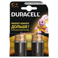 Батарейки - Батарейка алкалиновая Duracell Basic C 1 5V LR14 1 шт (81427263)